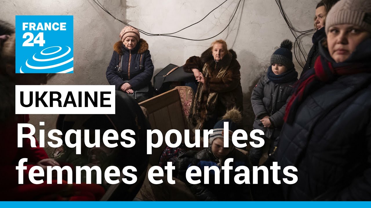 Réfugiés ukrainiens : les femmes et les enfants sont-ils à haut risque d'exploitation ?