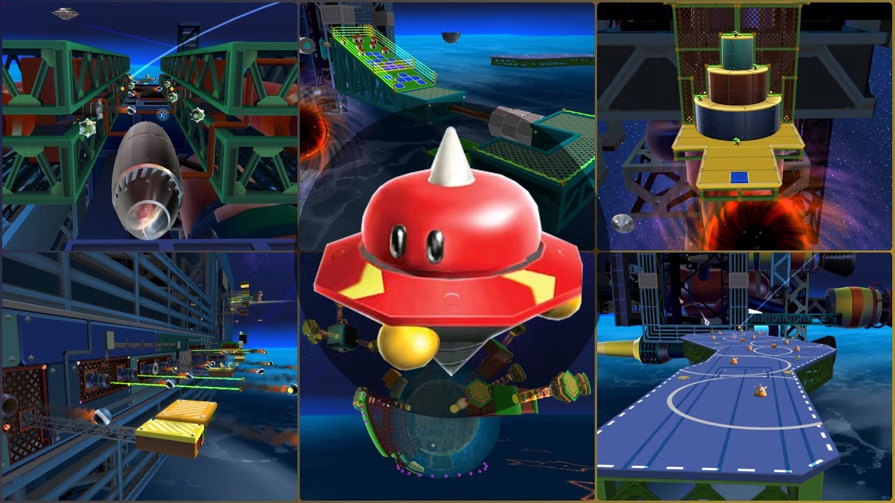 Super Mario Galaxy - Dreadnought Galaxy [Cinematic Showcase]