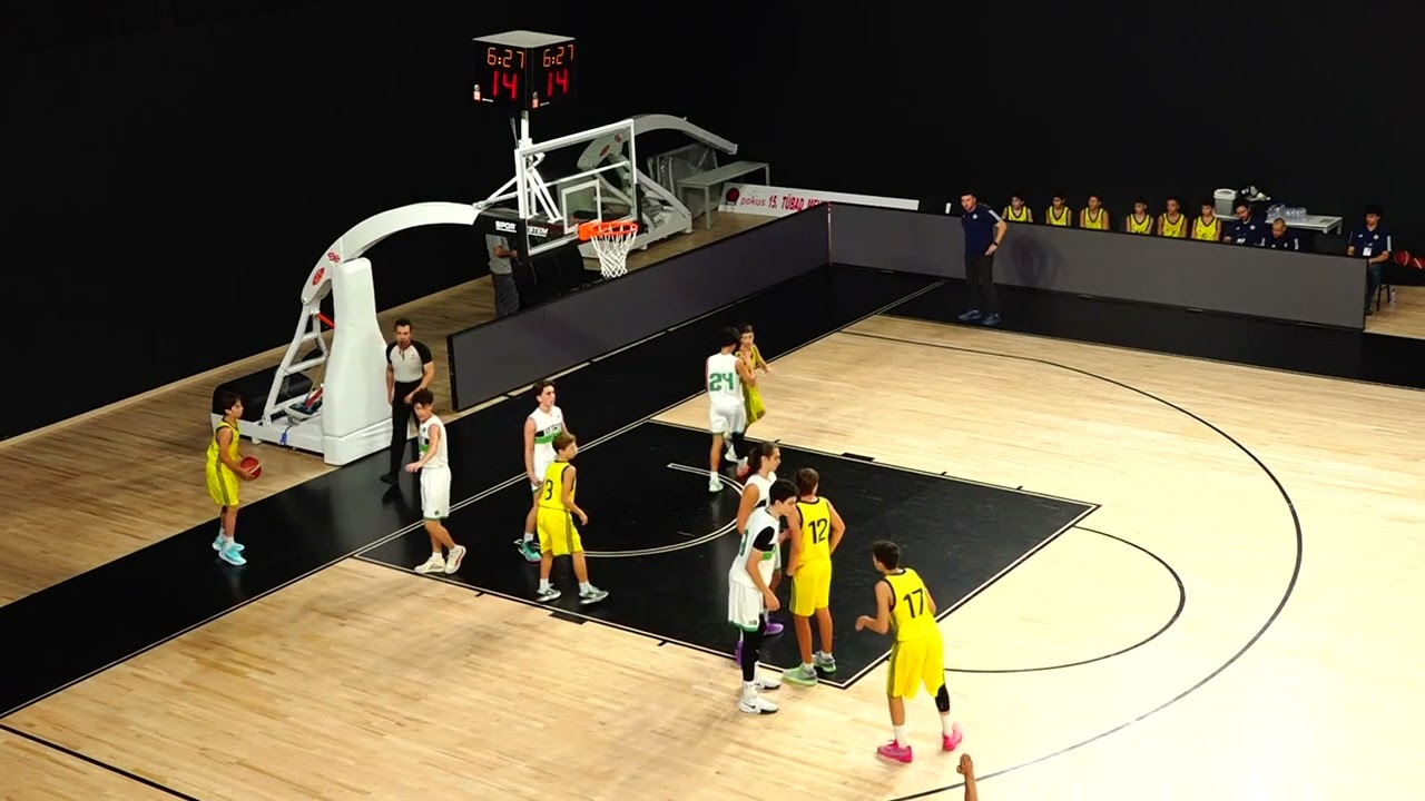 Darüşşafaka u14 A  Fenerbahce U14 B 1  periyod