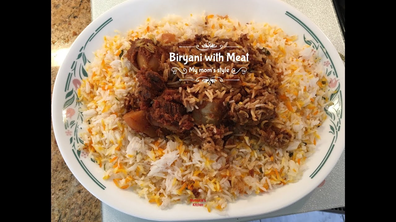 INSTANT POT - Biryani with meat my Mom's Style | Mumtaz Hasham
