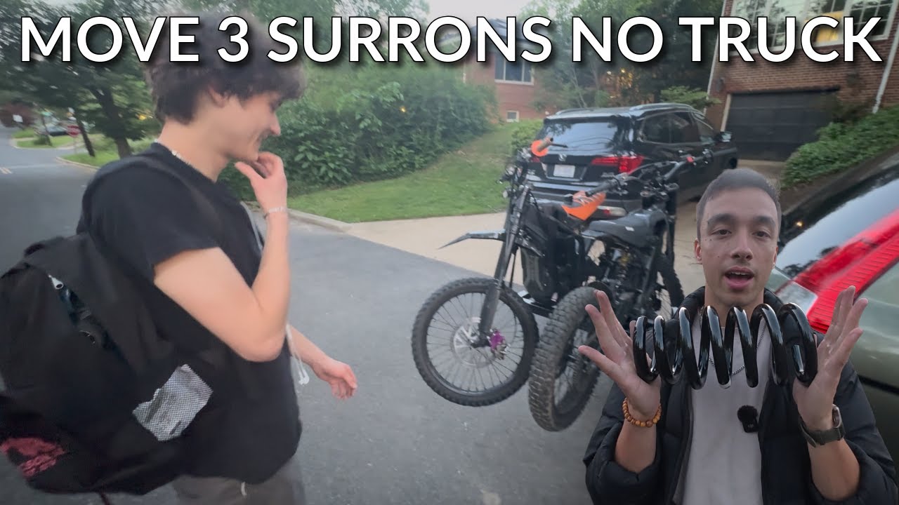 Upgraded Springs + Velocity Volts Double Surron Carrier
