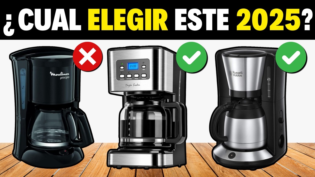 👉 Las 7 MEJORES CAFETERAS DE GOTEO de 2025 💥 CALIDAD PRECIO