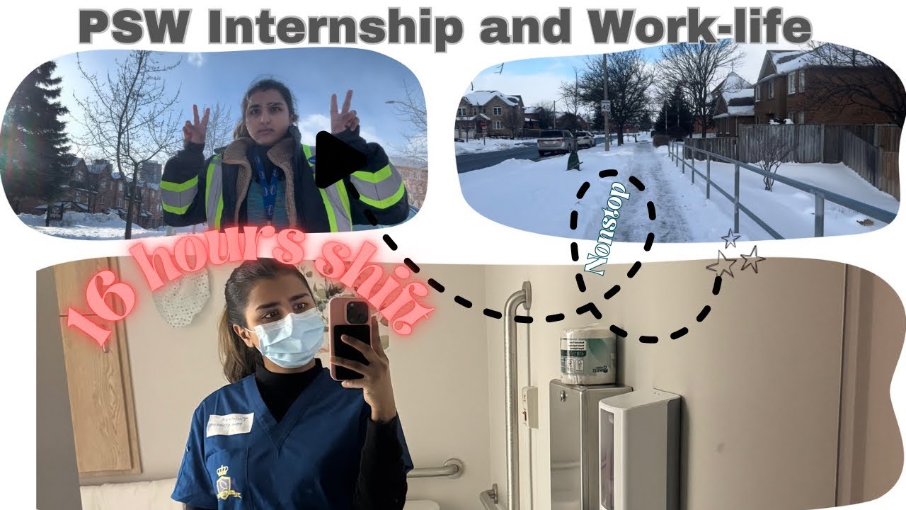 “A *Hectic Day* in My Life🎯”| PSW Student + Full-Time Job in Canada| Canada vlogs
