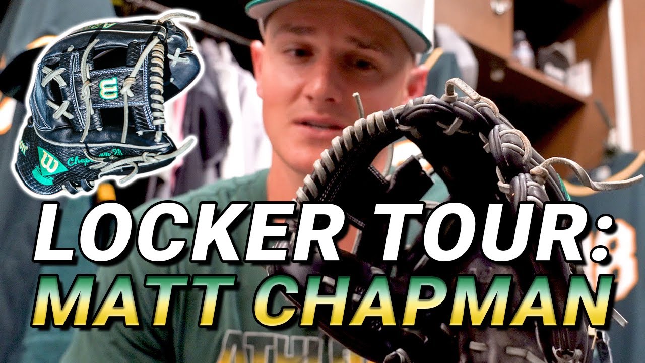 Locker Tour: Matt Chapman, Oakland Athletics MLB Third Baseman