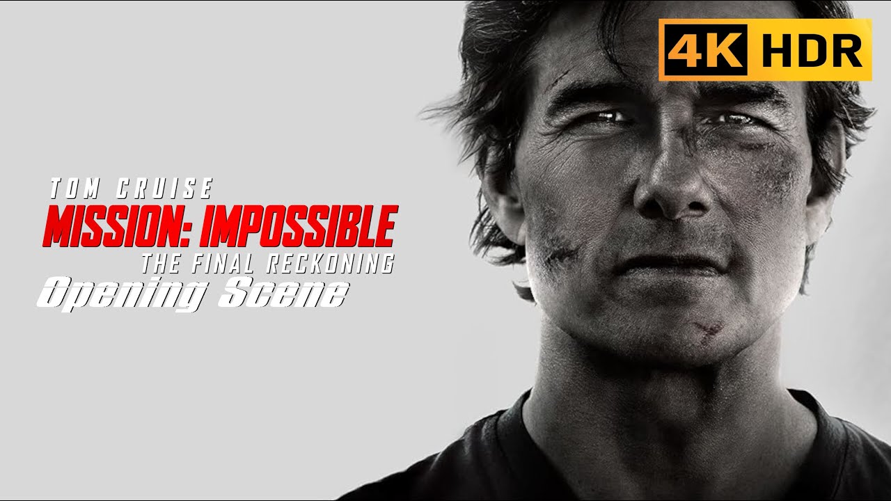 [4K HDR] Mission: Impossible - The Final Reckoning | Intro | Paramount Pictures - Skydance Logo