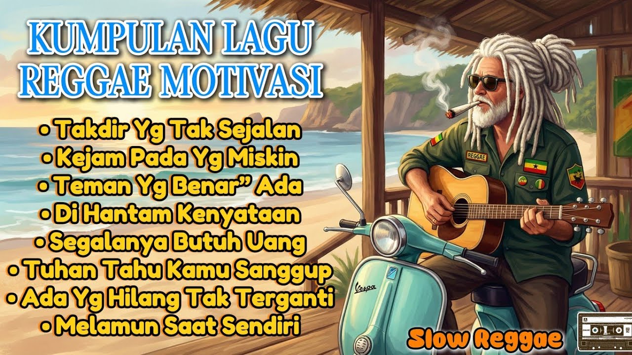 Kumpulan Lagu Reggae Motivasi - Slow Reggae | Teman Nyantai 🌴🎸🌅🎶🌊