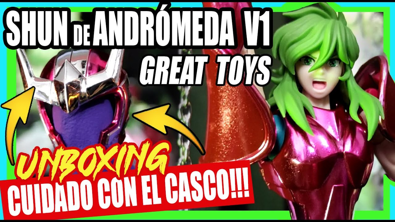 Saint Seiya ANDROMEDA Great Toys V1 TUTORIAL DE MONTAJE y UNBOXING