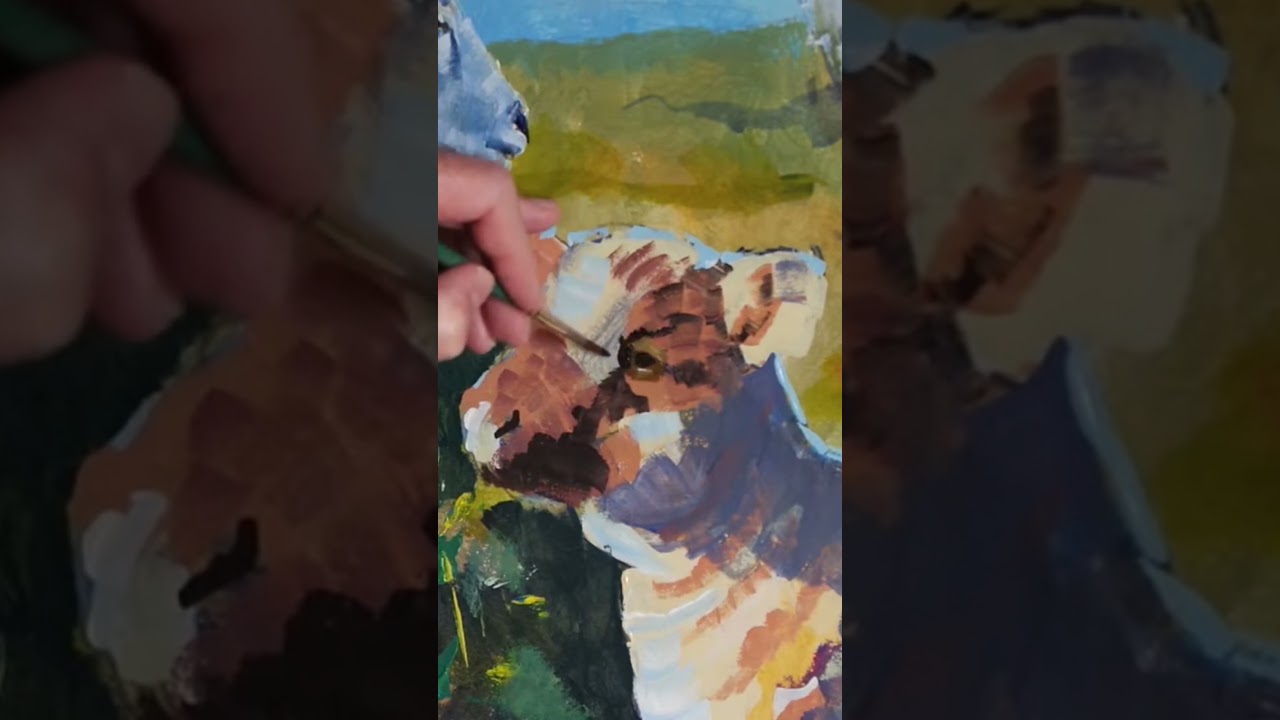 Рисование овец, часть 56