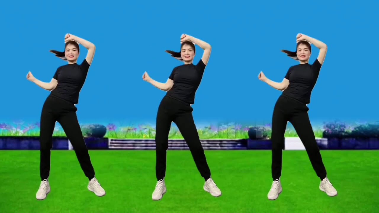来吧～燃烧你的卡路里40 分钟有氧健身操 Aerobics 简单暴汗 高效燃脂 瘦腰瘦手瘦全身 简单易学 一起来运动吧 广场舞运动#sports #健身操 #舞蹈 #广场舞
