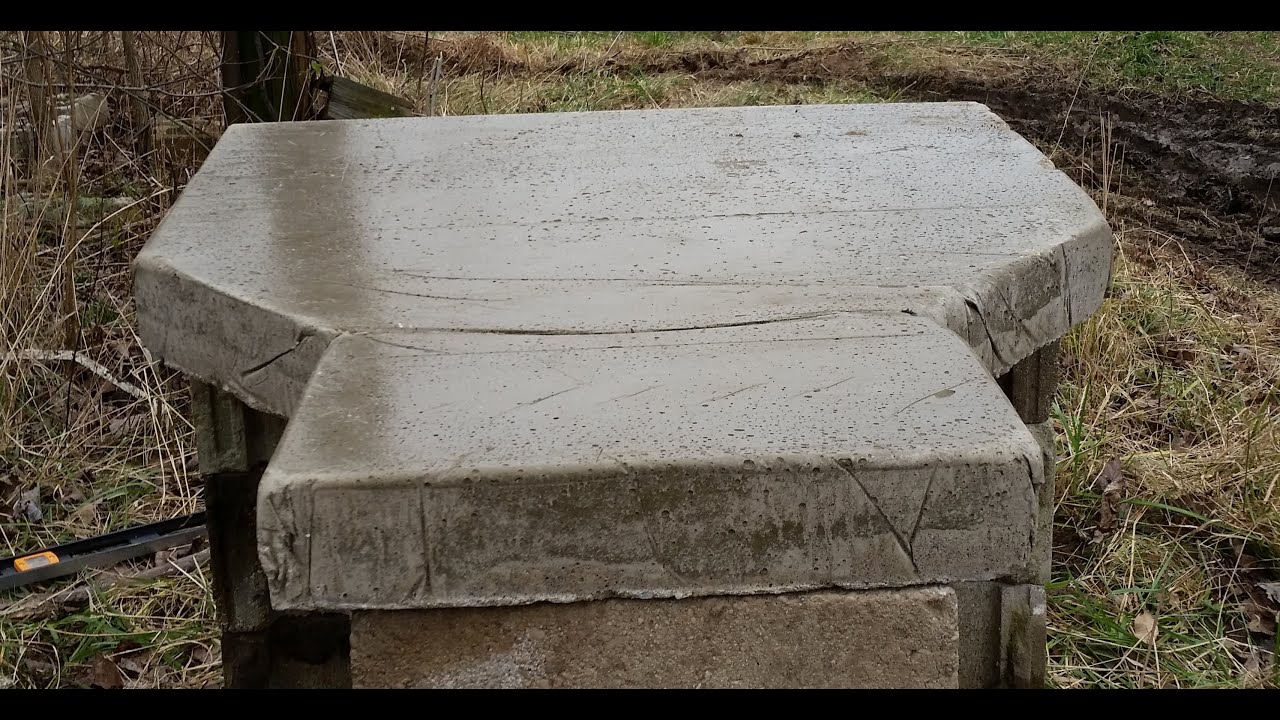 Concrete Shooting Bench
