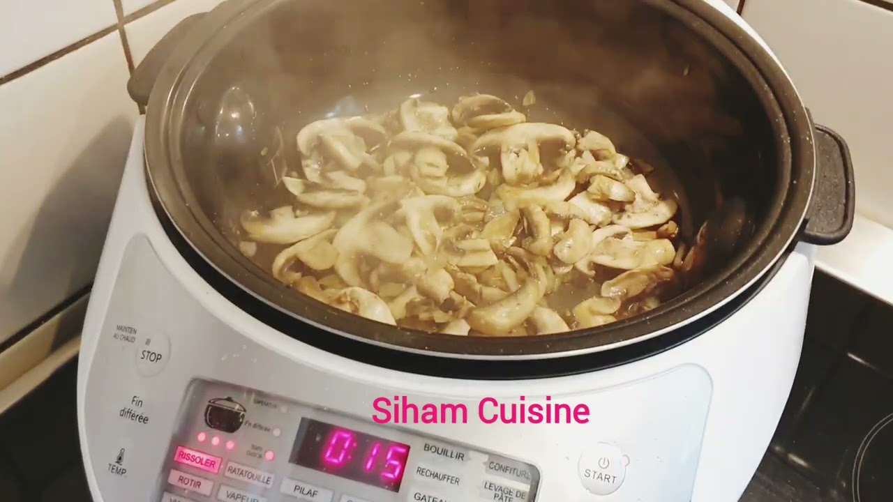 Autocuisto/ Blancs de Poulet à la Crème et aux Champignons