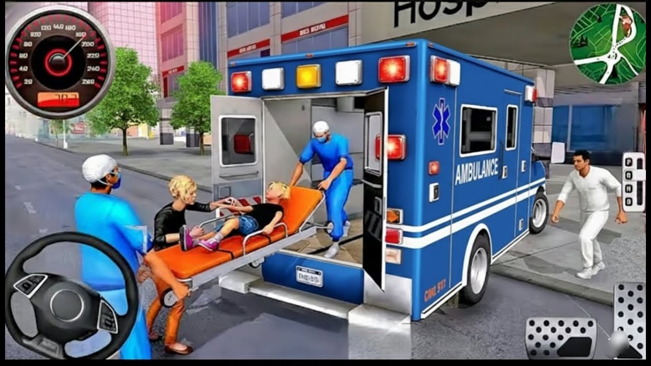 New Ambulance City Rescue Simulator 2026 🚑 | Real US 911 Emergency driving Gameplay Android