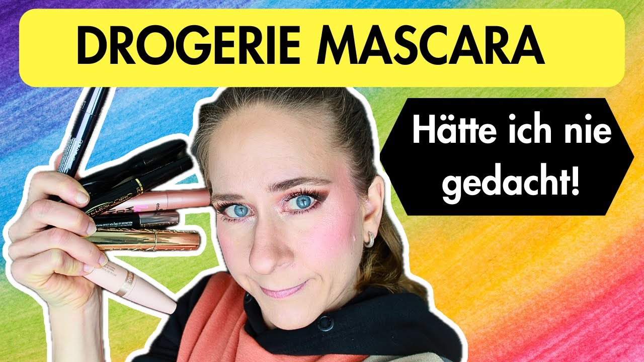 Welche ist die BESTE MASCARA? | RANKING meiner 8 Drogerie MASCARAS