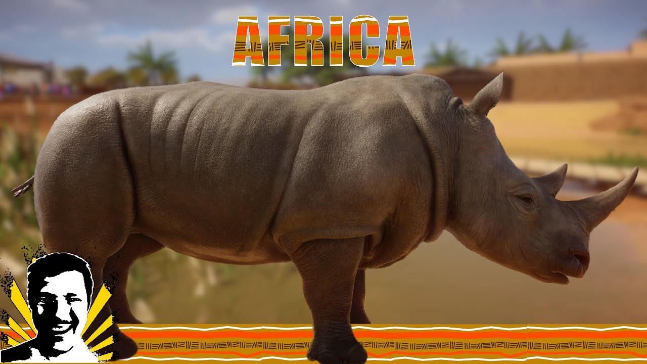 ❗❗DLC❗❗ Africa pack - Nosorožec - Planet ZOO CZ #01