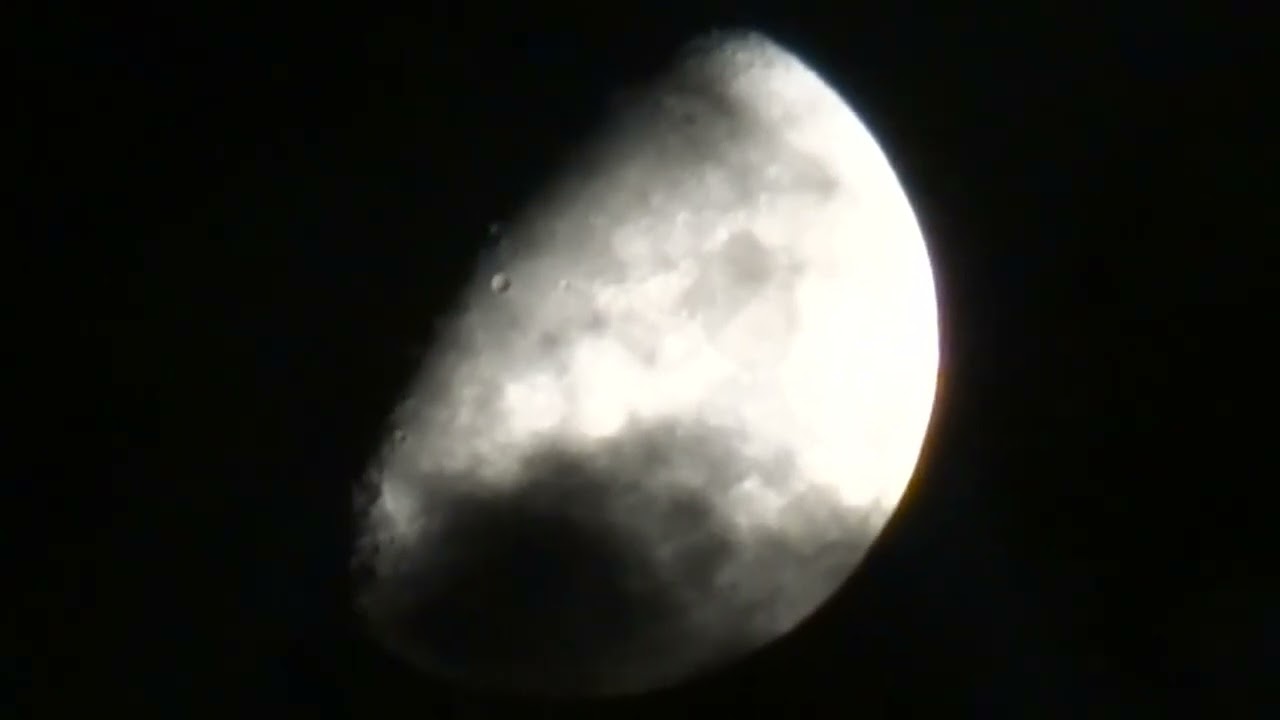 UFO flying against the background of the Moon , September 1,2025
