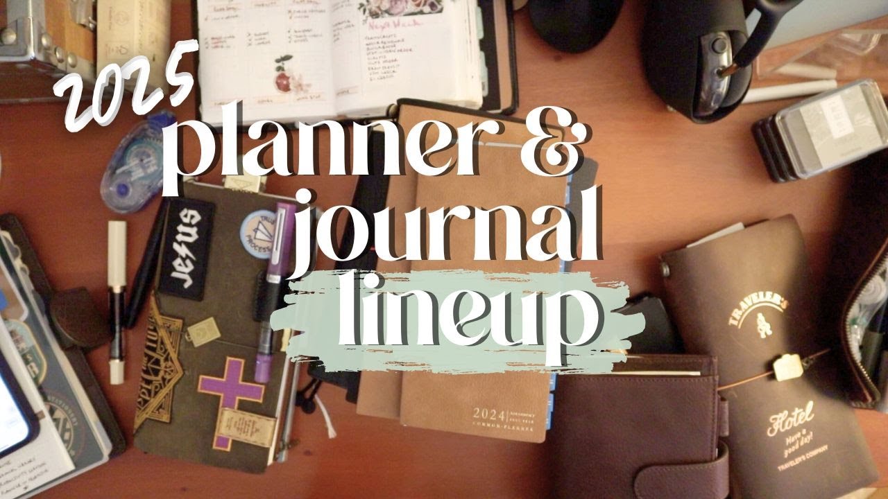 2025 Planner & Journal Lineup | All the things to keep me productive