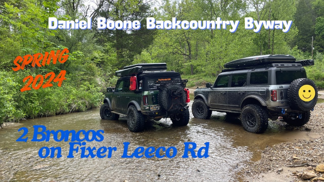 Fixer Leeco Road on the Daniel Boone Backcountry Byway 2024 Back the Byway Event