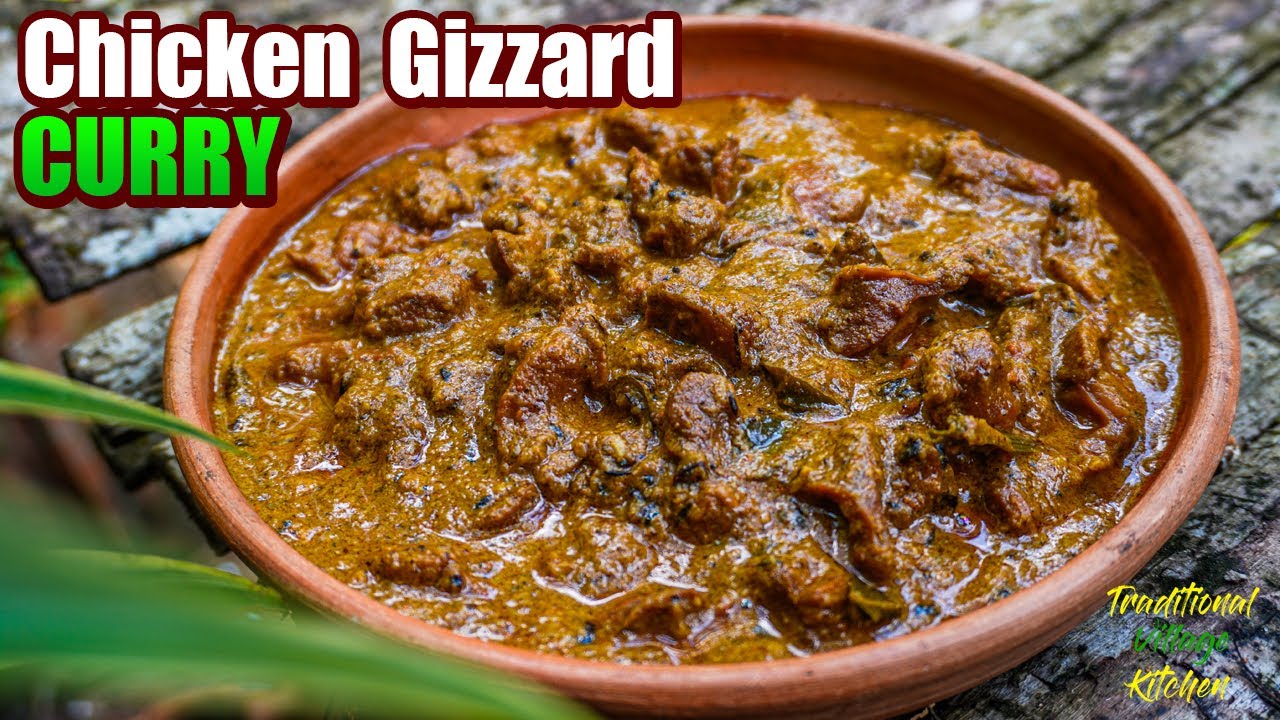 ගමේ රසට කන්න චිකන් වැලි බොකු කරිය | Simple & Tasty Chicken Gizzard Curry