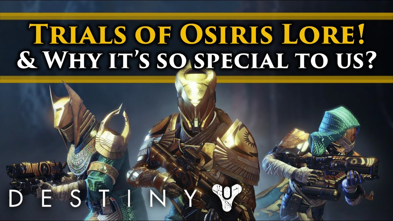 Destiny 2 Lore - Trials of Osiris! Lore, Origins & story! The Osirian Cult! (Season of the Worthy)