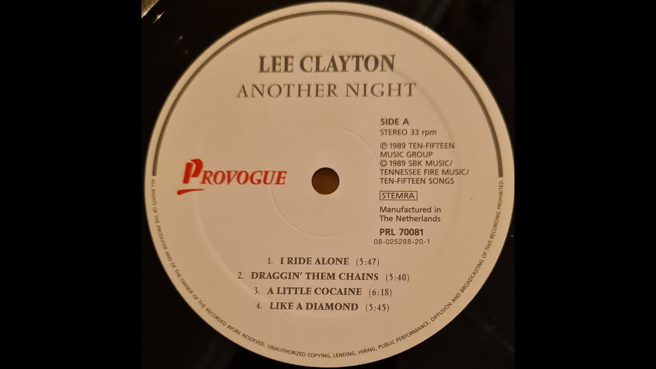 Lee Clayton - I Ride Alone (Live) - Vinyl record