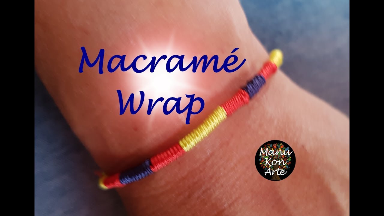 DIY Tutorial Macrame Wrap