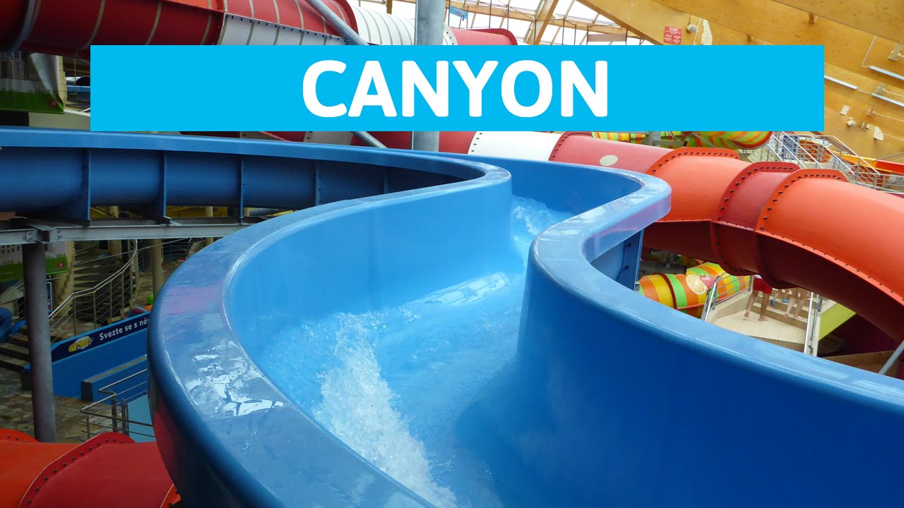Aquapalace Praha - Canyon Slide NEU NEW NOVÝ