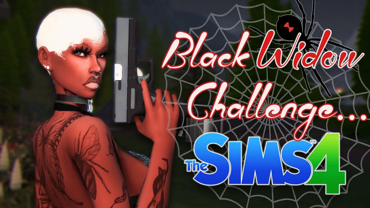 Hide Your Husbands! | Black Widow Challenge Ep. 1 \\ The Sims 4 Let's Play