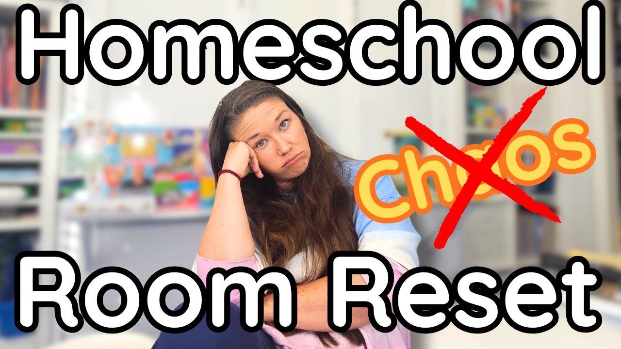 Homeschool Room Organization After the Holidays | Declutter + Simple Storage Systems (Episode 2)