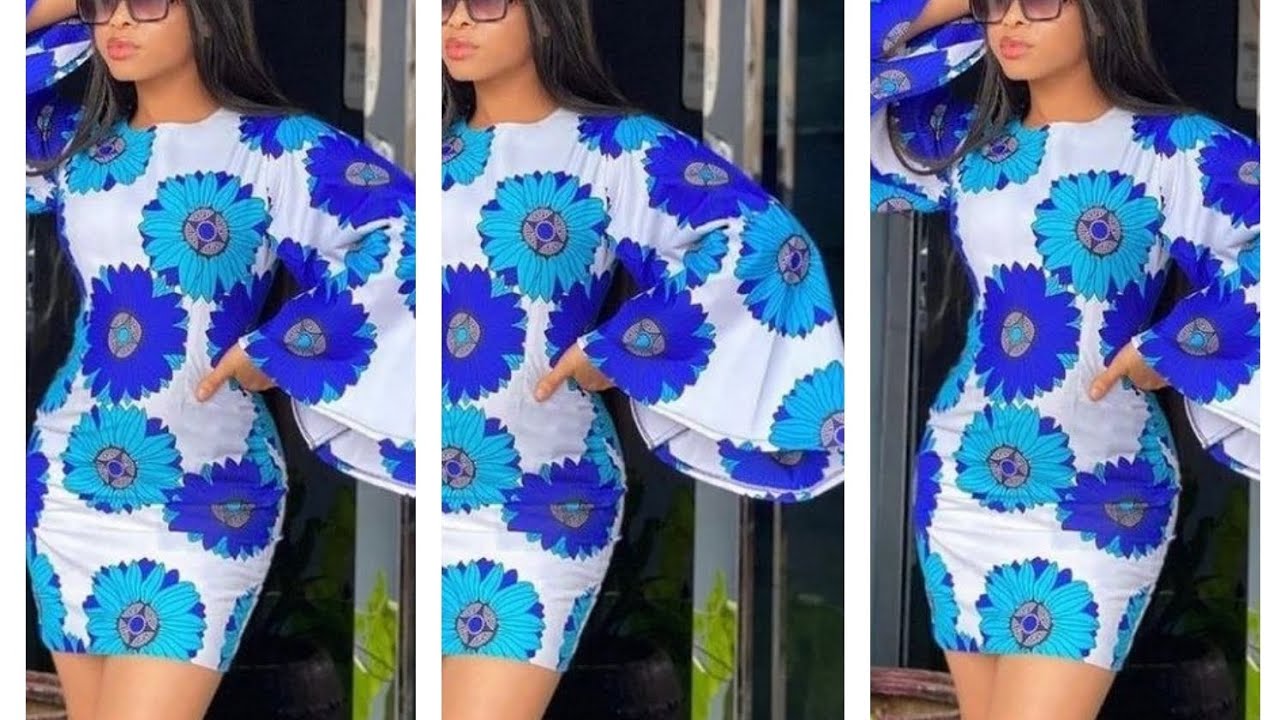 How To Cut and Sew a Pencil Gown With Trumpet Sleeves