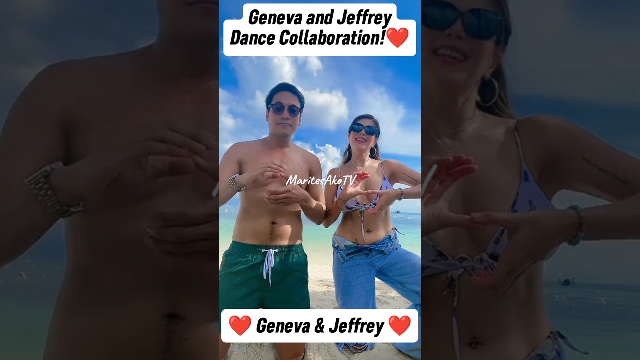 OMG! GENEVE CRUZ & JEFFREY HIDALGO DANCE COLLABORATION!❤️ #genevacruz #jeffreyhidalgo #shorts