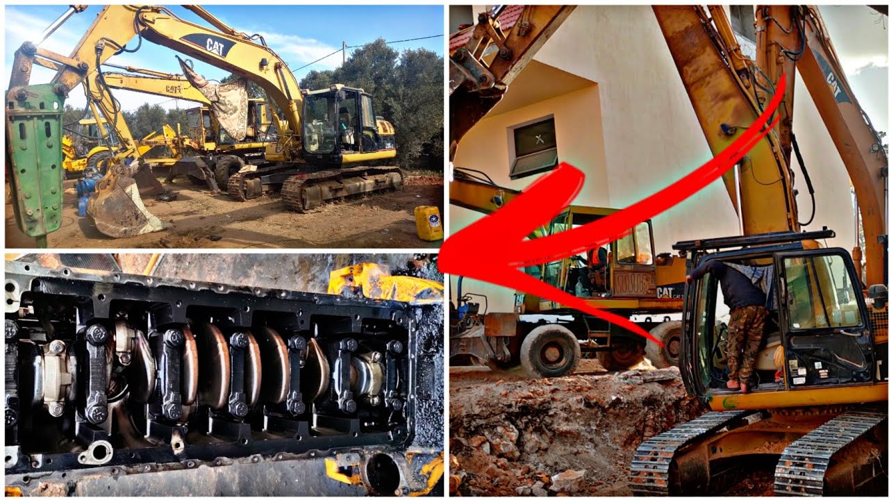من بعد إصلاح مشكل بسيط إلى يقدر إيدير مشكل كبير #caterpillar #miloud #mecanicpe