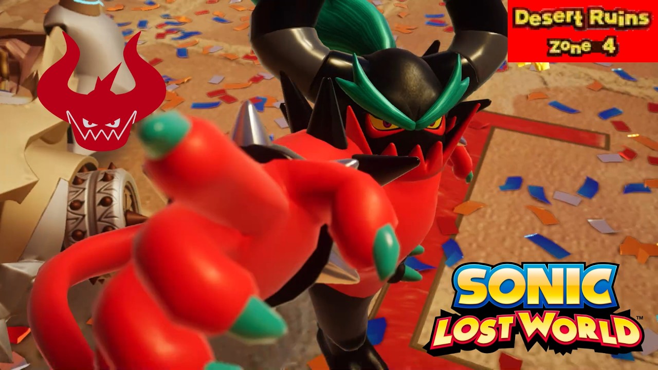Desert Ruins Zone 4 (30 Minutes Extended) - Sonic Lost World