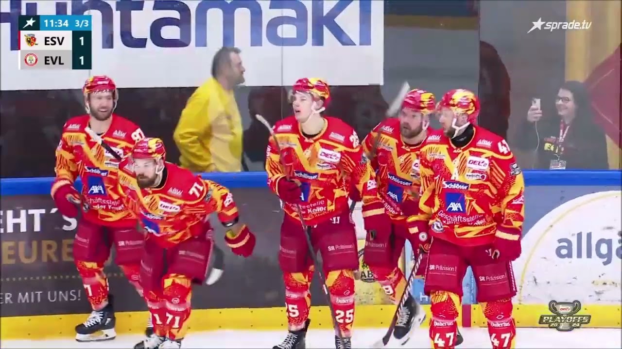 Highlights ESV Kaufbeuren vs. EV Landshut