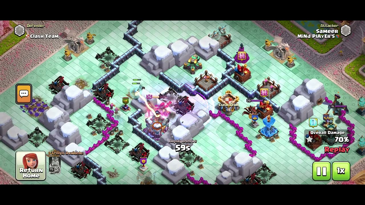 Complete take down cloud contest challenge (Clash of clans) 