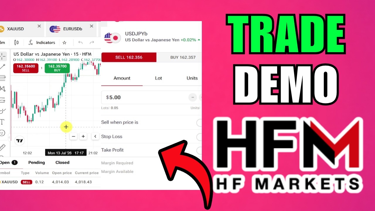 How To Trade Demo On HFM (2026) (Best Method)