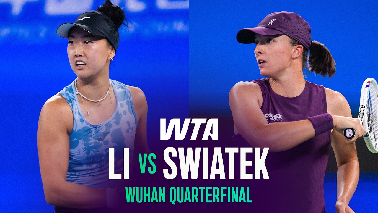 Энн Ли против Иги Свёнтек | 1/4 финала в Ухане, 2026 | Лучшие моменты матча WTA