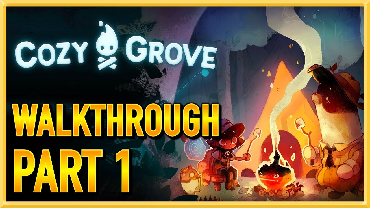 Cozy Grove - WALKTHROUGH - PLAYTHROUGH - LET'S PLAY - GAMEPLAY - Part 1
