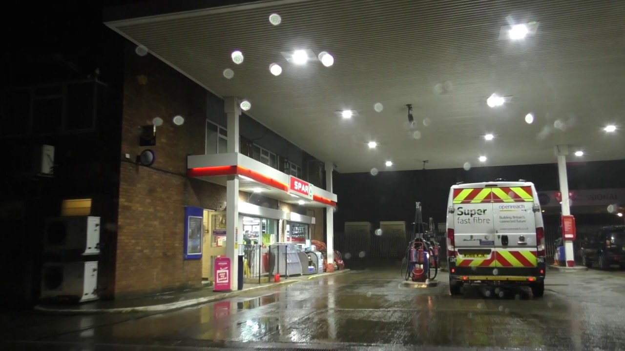 Night Drive On Tudor Way, Bromyard Road, Grove Way, Hams Way & Temeside Way, Worcester, UK