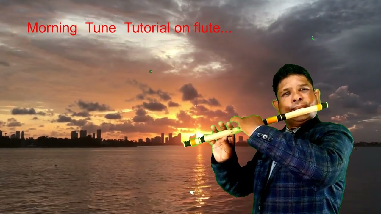 Morning Tune Flute Tutorial for Beginners | Peaceful Prayer Tune on Bansuri