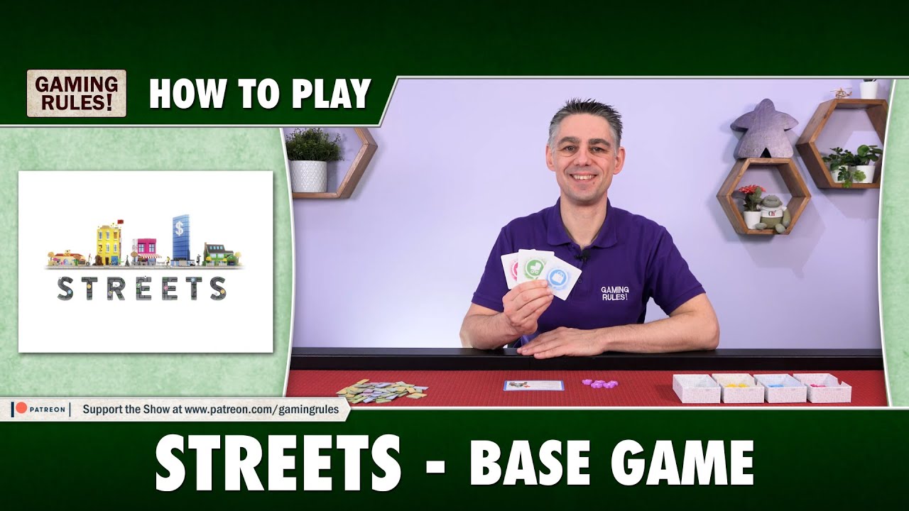 Streets - How to Play - Video 1 (Base Game)