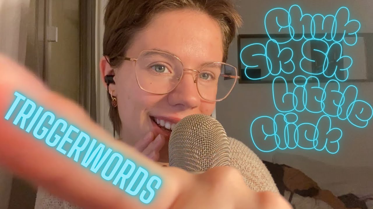 The only TRIGGERWORDS you need with Hand Movements & Mic Cupping for Relaxation & SLEEP💞🫢 | tingly 