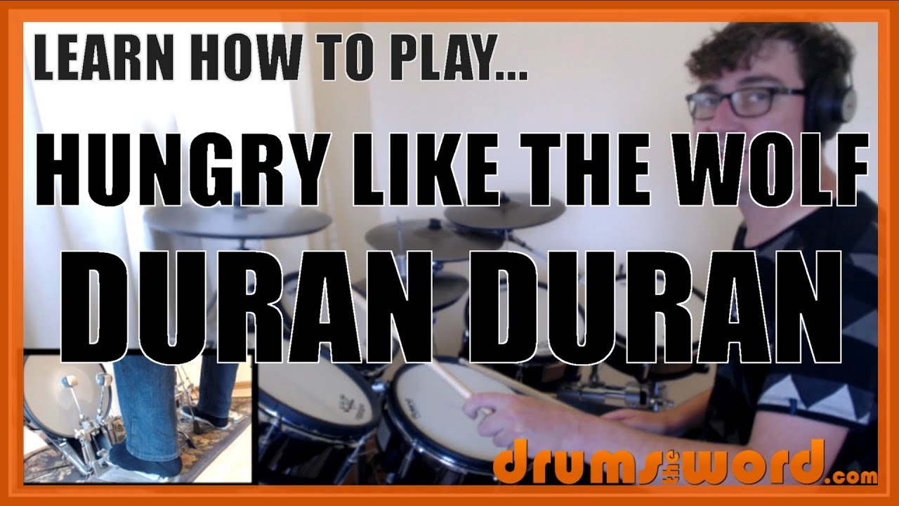 ★ Hungry Like The Wolf (Duran Duran) ★ Drum Lesson PREVIEW | How To Play Song (Roger Taylor)