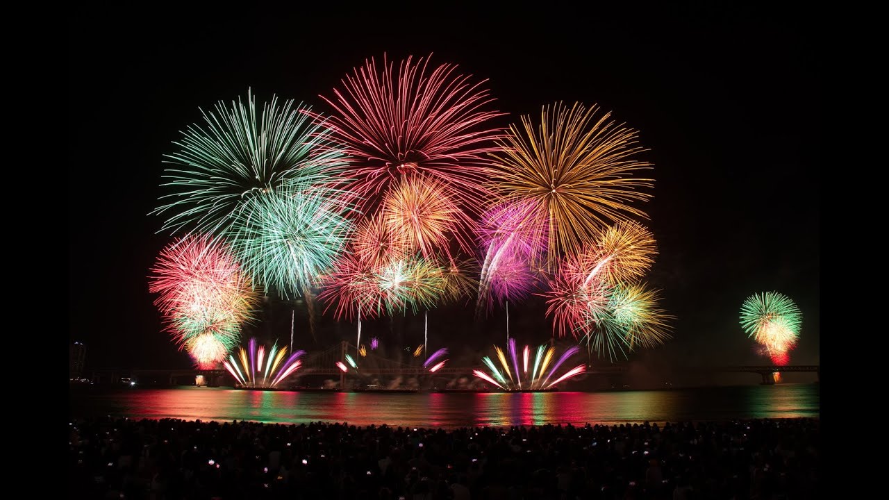 2024년 부산불꽃축제4K영상 120프레임 영상(DJI오즈모 포켓3) 2부행사 2024 Busan Fireworks Festival 4K Video Part 2