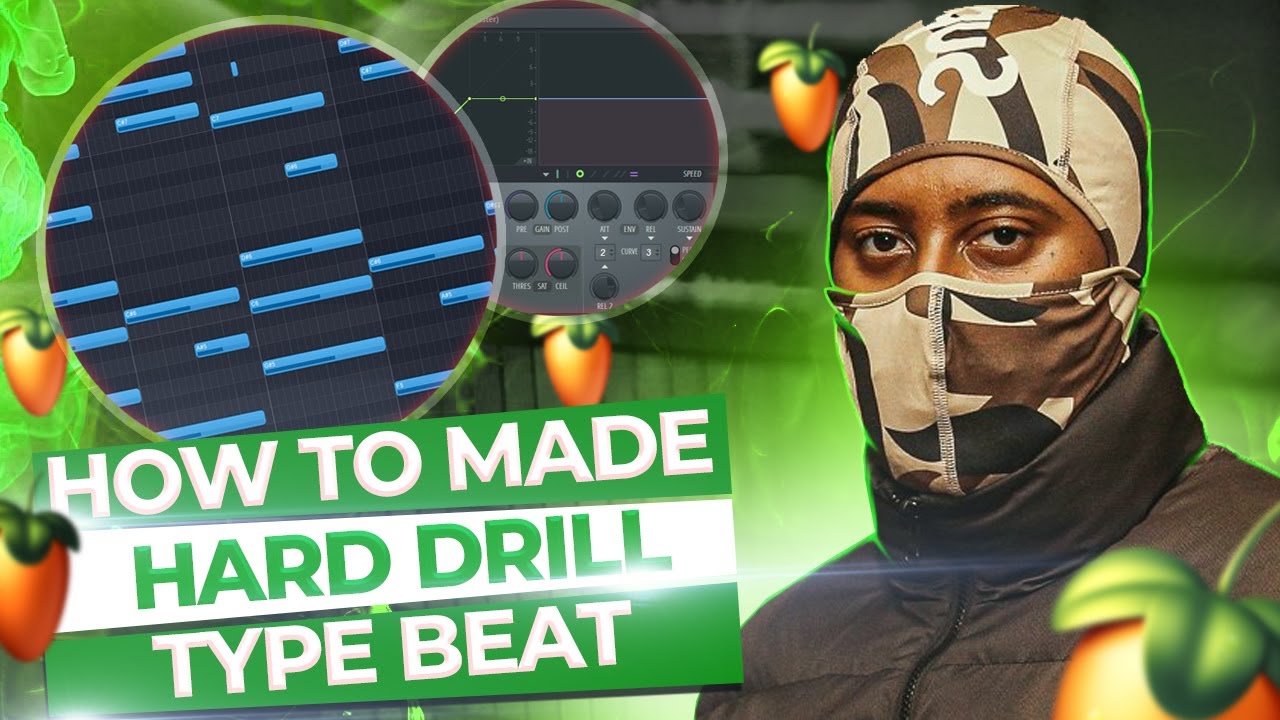 How to Make Hard UK Drill Beats | Fl Studio | #ukdrill