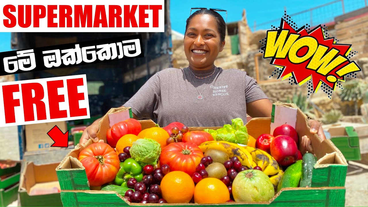 මෙච්චර බඩු ගොඩක් FREE ගන්නෙ කොහොමද 💰 || SUPERMARKET || Binario12