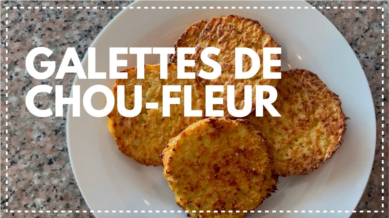 GALETTES de chou-fleur céto comme des röstis [RECETTE]