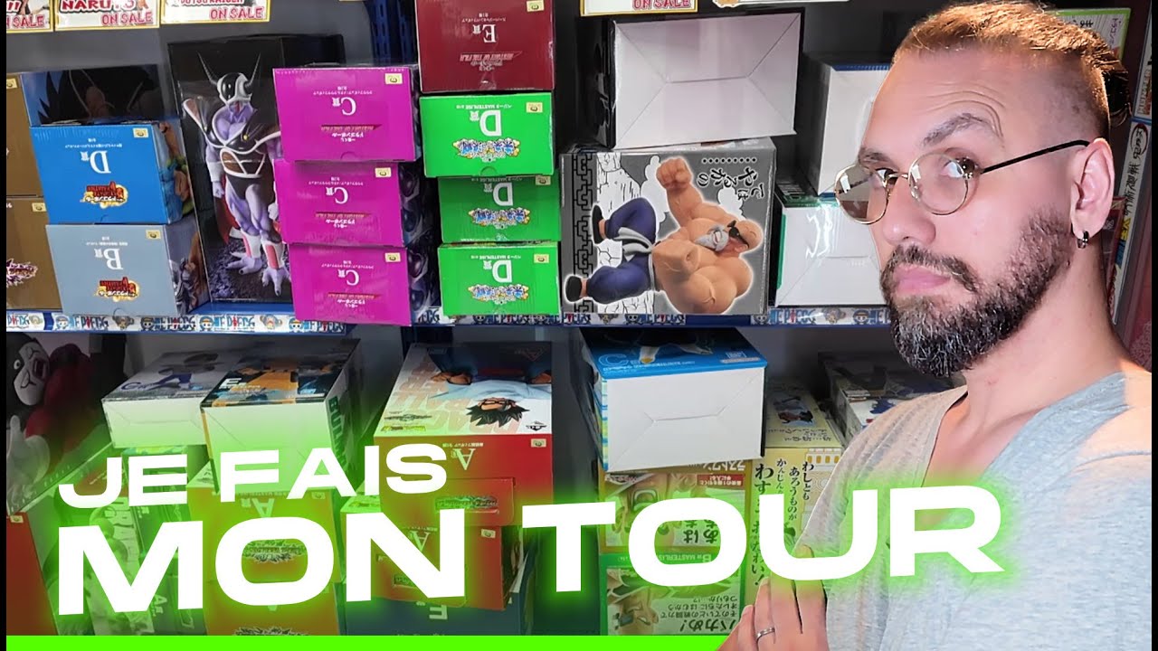 Je REGARDE quelques FIGURINES Dragon Ball à AKIBA ! - VLOG Tokyo Japon