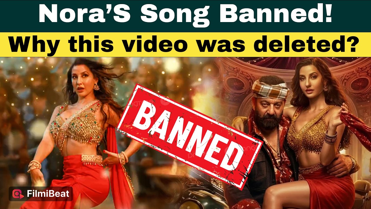Nora Fatehi Song Removed from YouTube! Vulgar Sarke Chunar Controversy Explained | Filmibeat Tamil