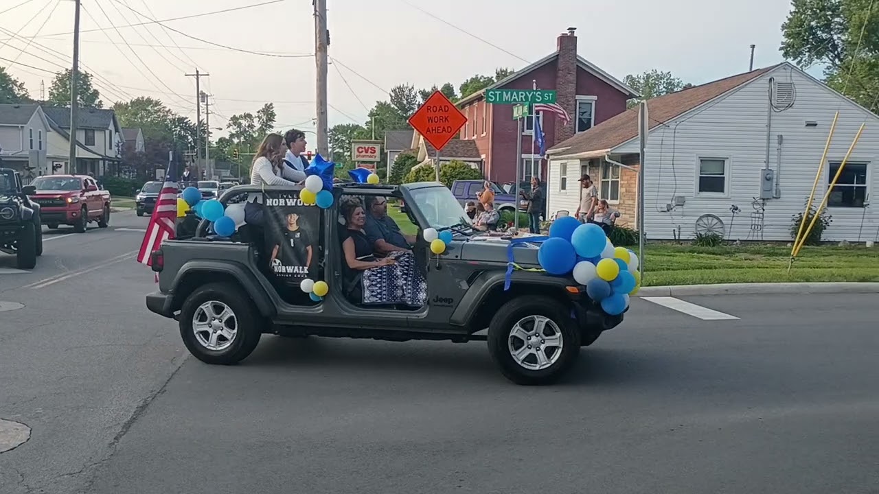 2025 Norwalk High School graduation parade