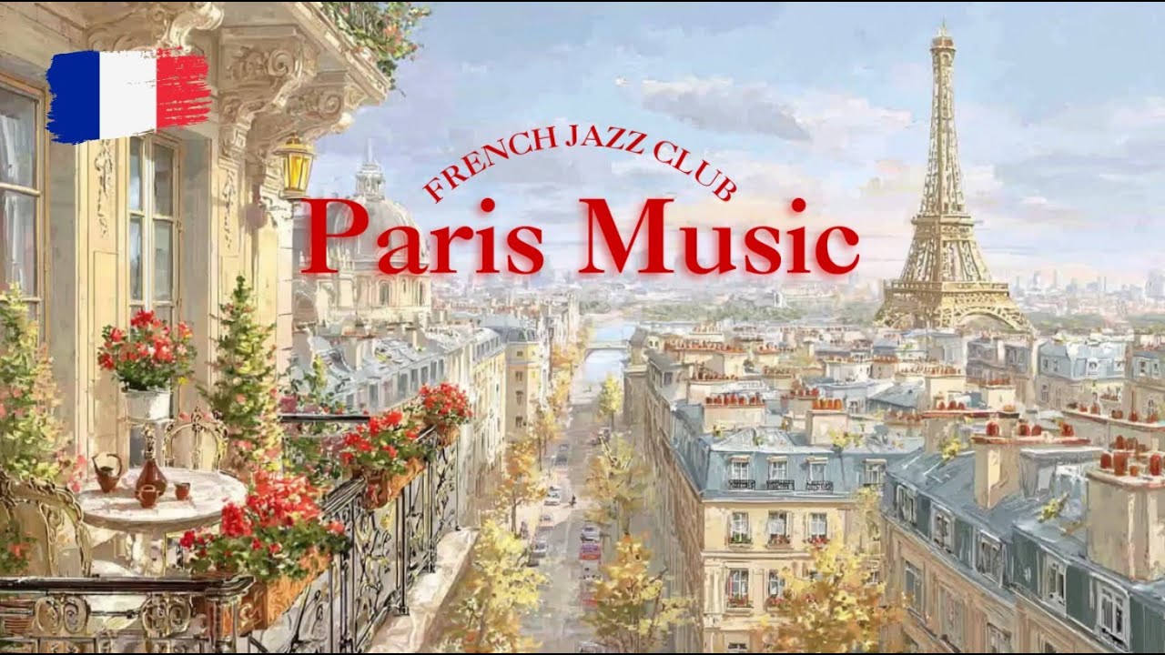 𝐏𝐚𝐫𝐢𝐬 𝐌𝐮𝐬𝐢𝐜 🇫🇷 Romantic Accordion & Piano — Relaxing Cafe Ambience